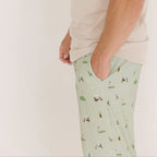 Golf Small Ribbed Men's Pants