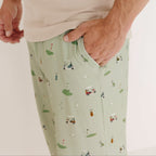 Golf Small Ribbed Men's Pants