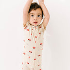 Firetrucks Summer Zip Romper