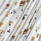 Dogs Cream Youth Blanket