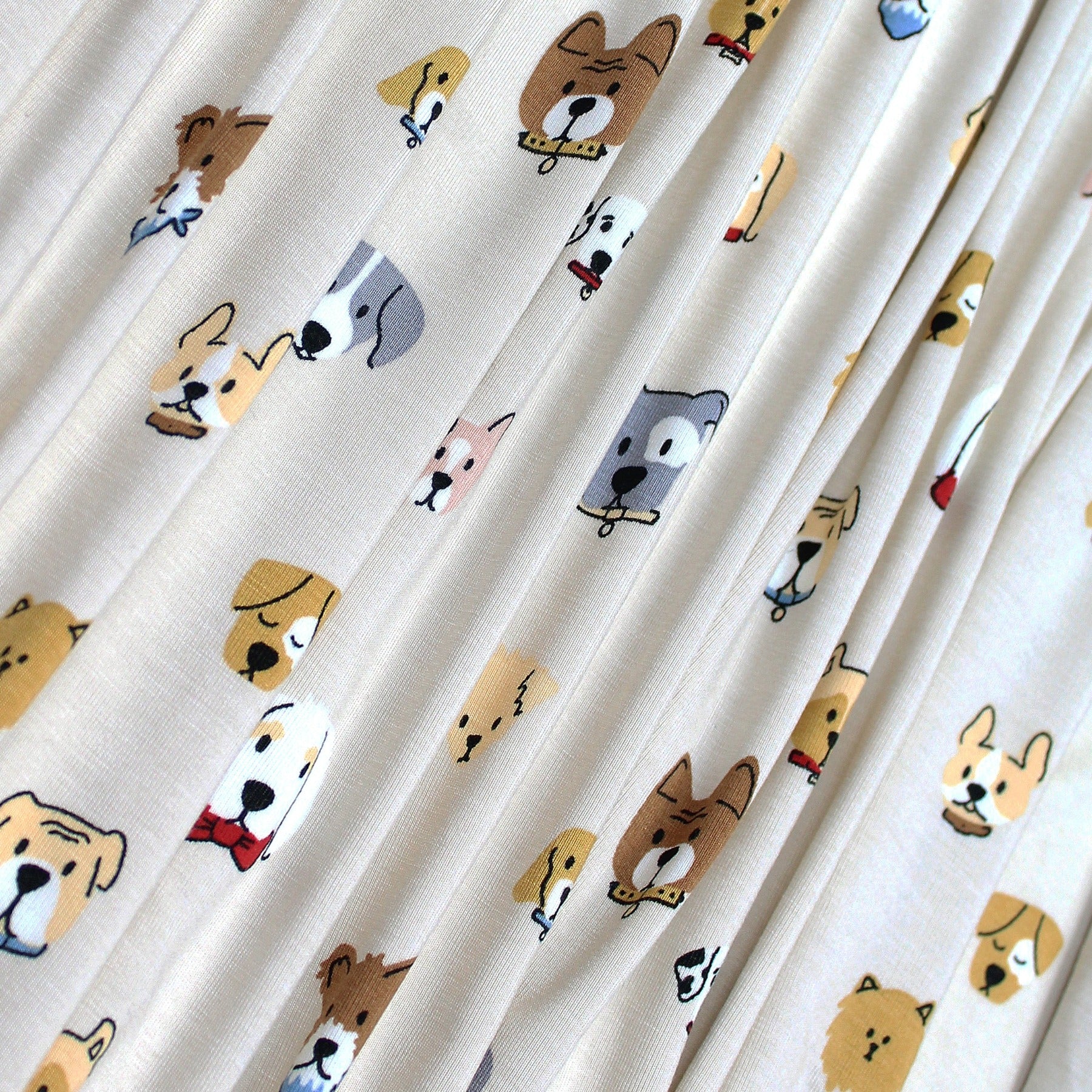 Dogs Cream Youth Blanket