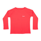 Neon Coral Rash Guard