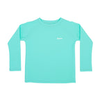 Neon Turquoise Rash Guard