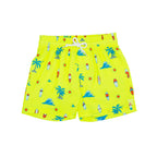Neon Yellow Surfside Swim Trunks