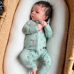 Mallards Small Ribbed Zip Romper