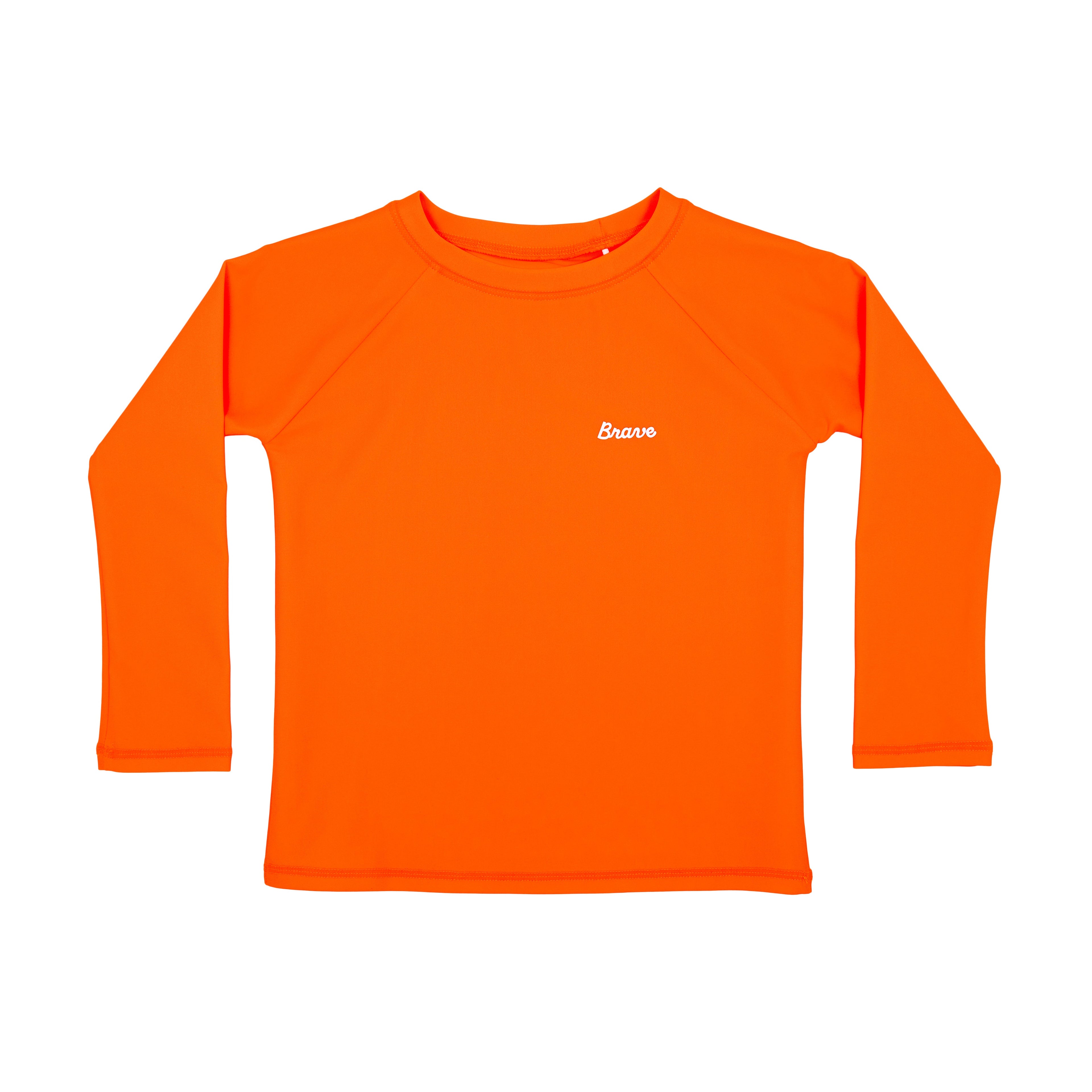 Neon Orange Rash Guard