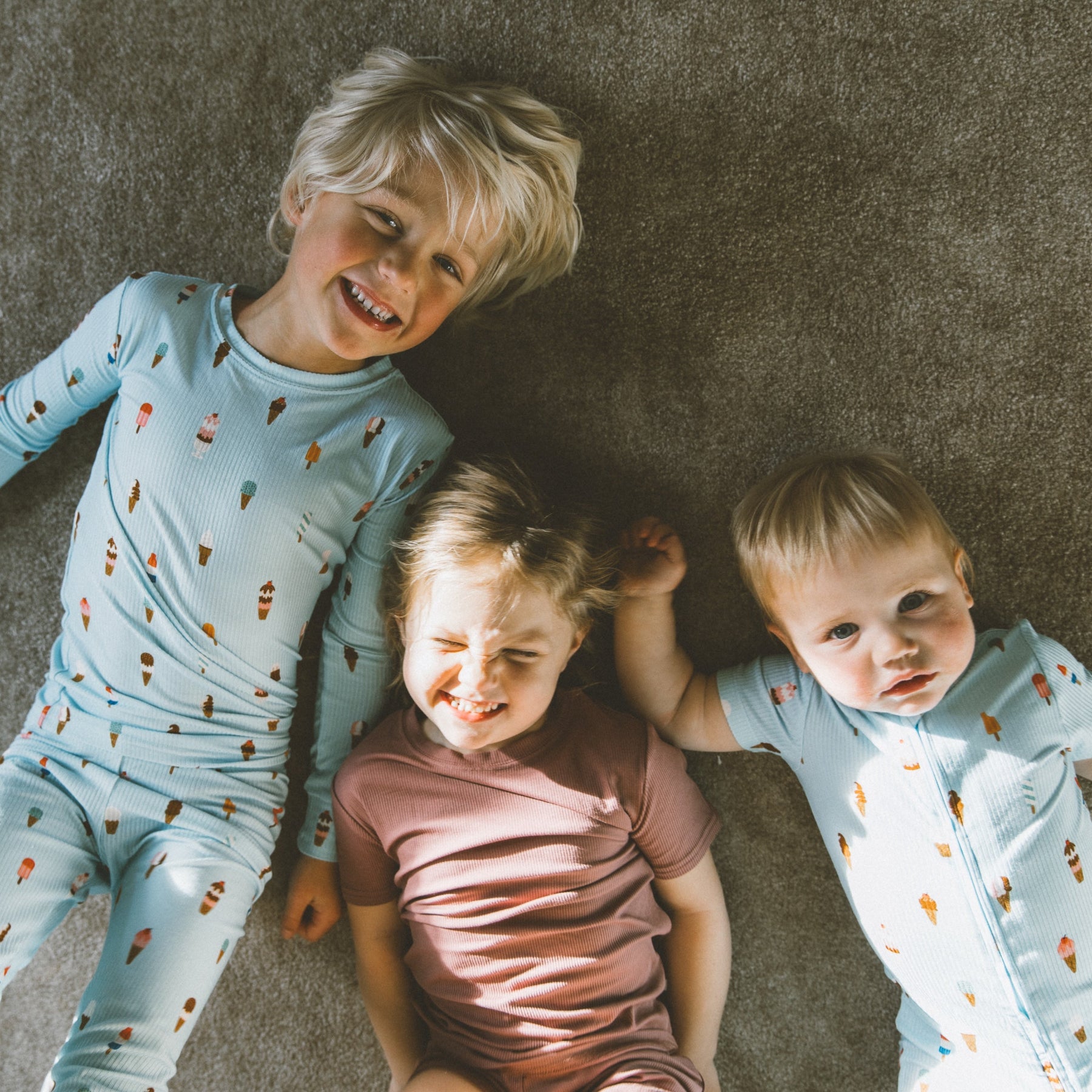 Ice Cream Shop Small Ribbed Two-Piece Set