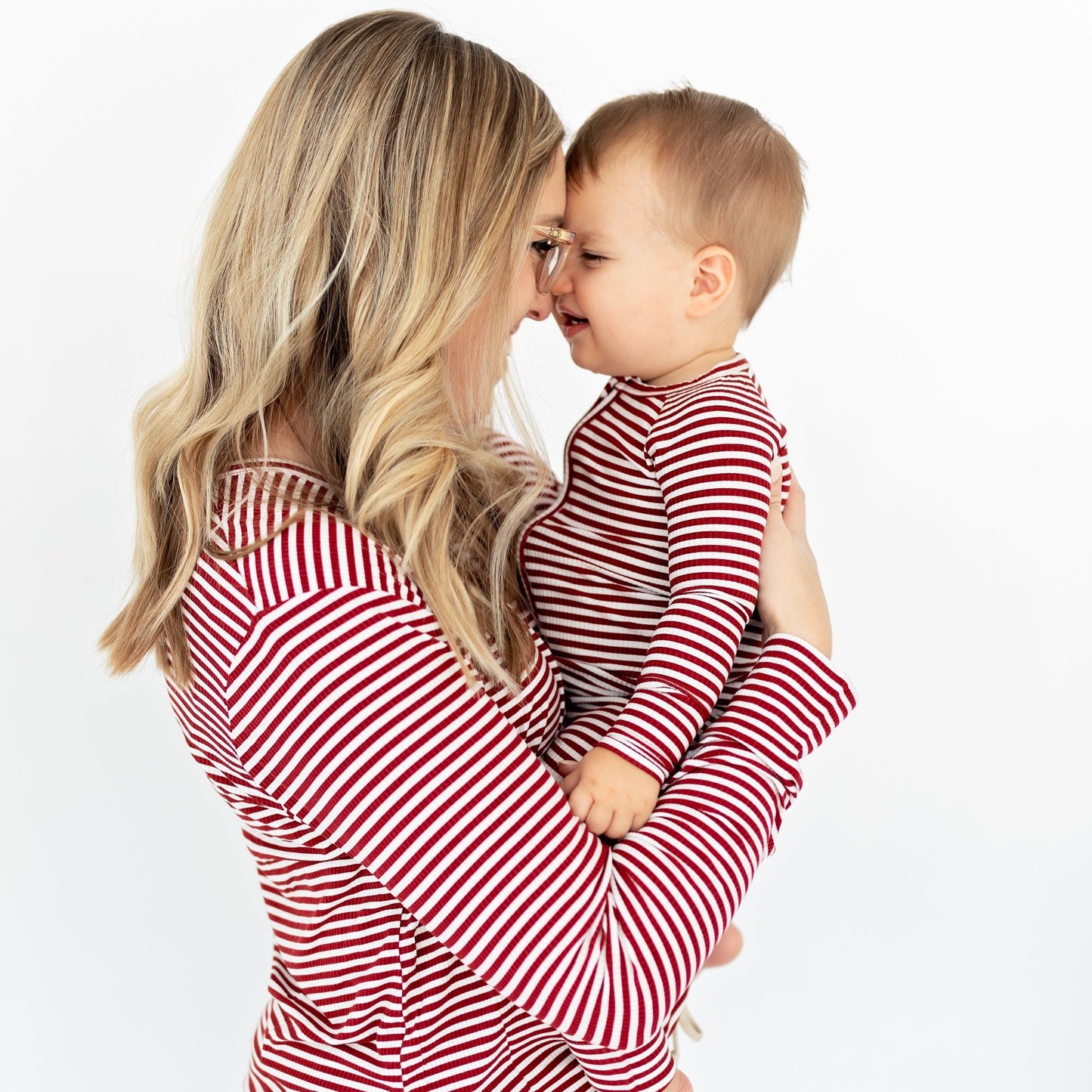 Red Stripe Small Ribbed Zip Romper