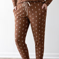 Autumn Stems Small Ribbed Women's Pants