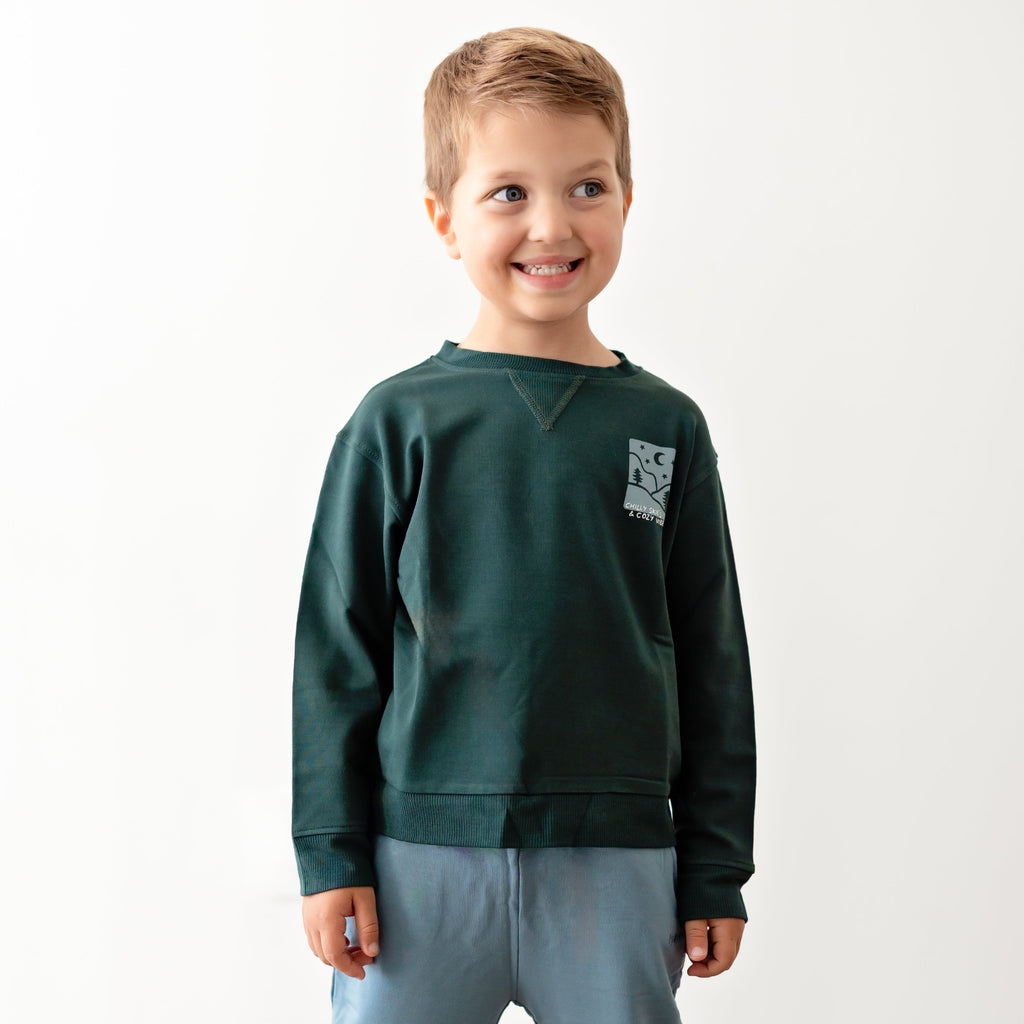 Chilly Skies Bamboo French Terry Pullover & Joggers Set