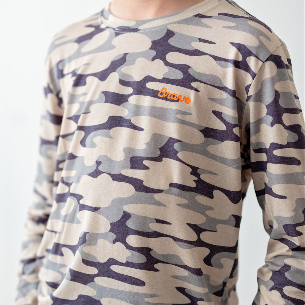Camo Long Sleeve Shirt