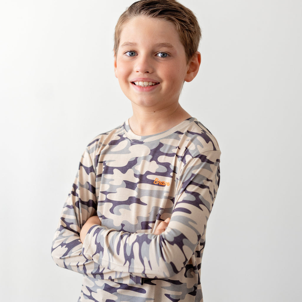 Camo Long Sleeve Shirt