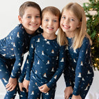 Snowmen Small Ribbed Two-Piece Set