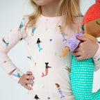 Mermaids Small Ribbed Two-Piece Set