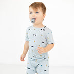 Police Shorts Two-Piece Set