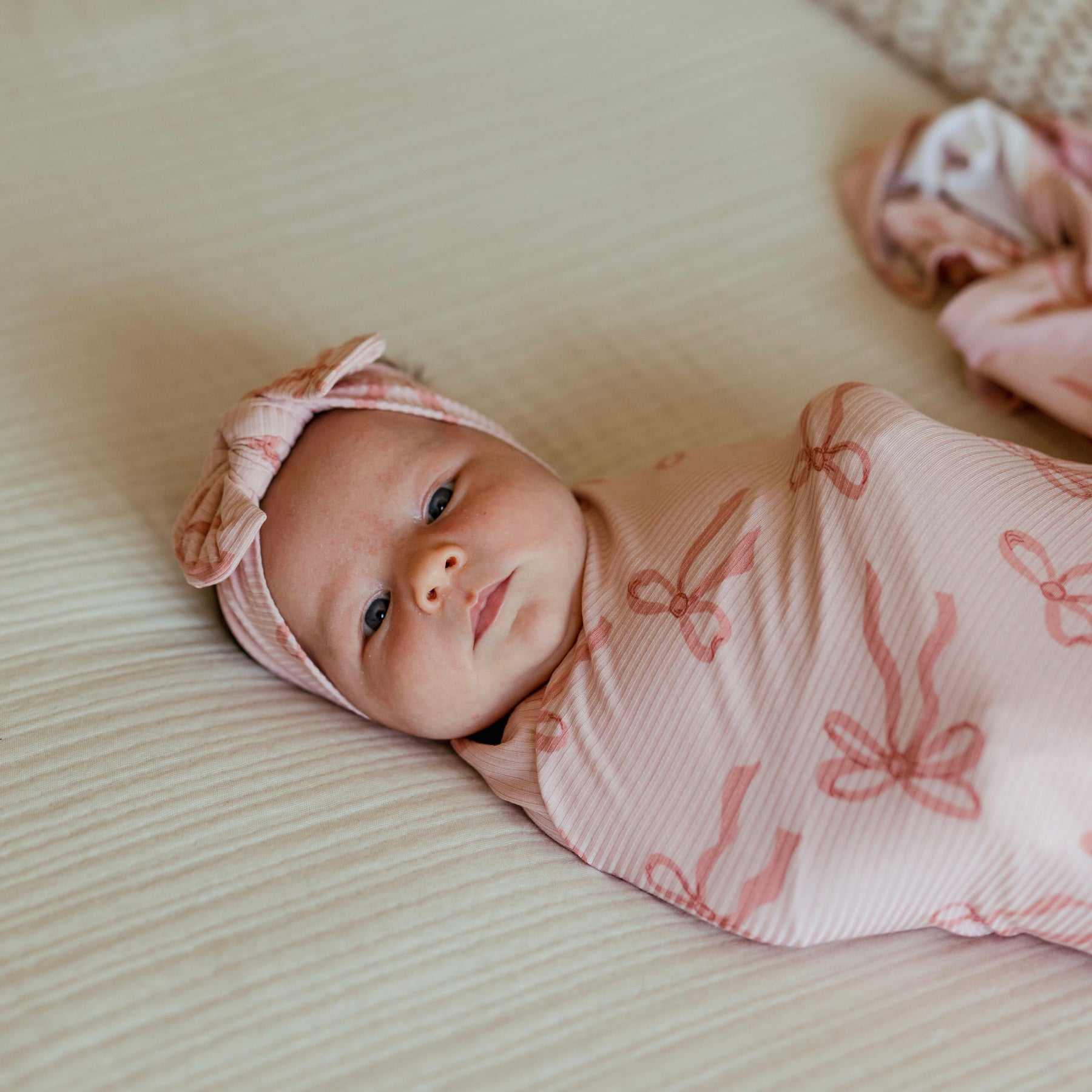 Coquette Bows Small Ribbed Bow