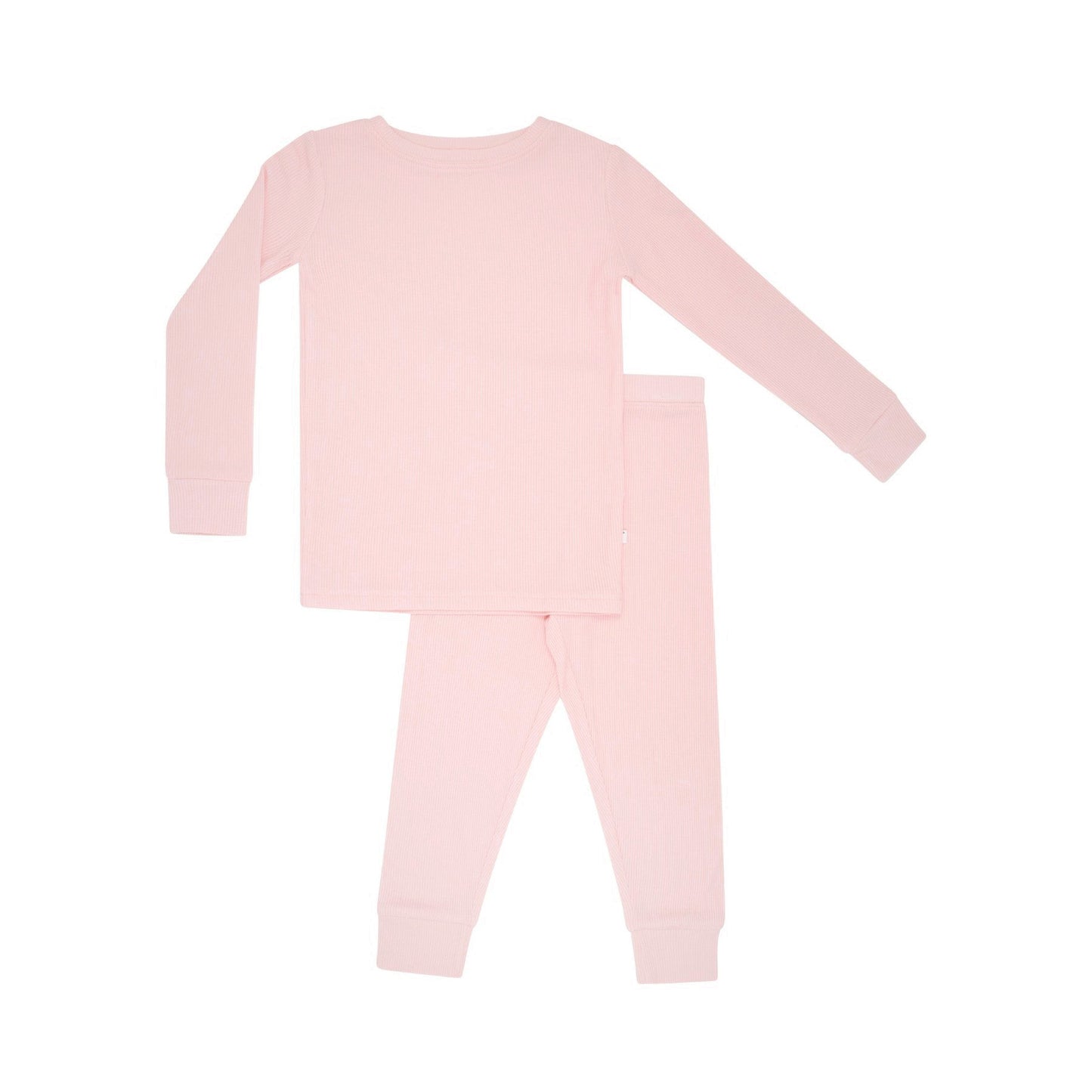 Ballet Pink Small Ribbed Two-Piece Set