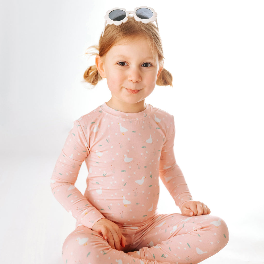 Ducks & Daisies Two-Piece Set
