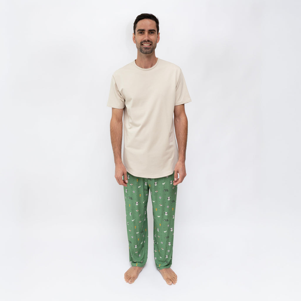 Soccer Small Ribbed Men's Pants