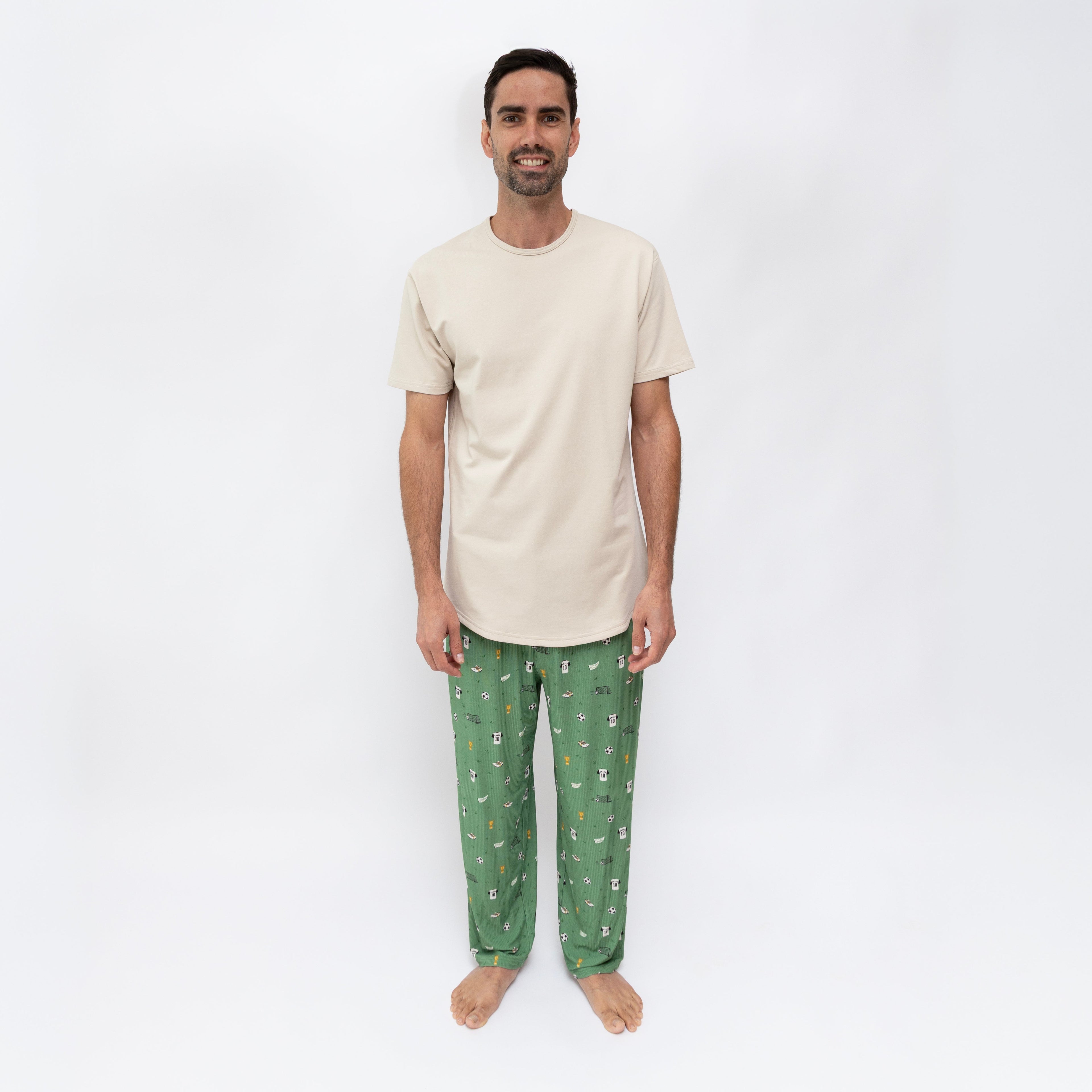 Soccer Small Ribbed Men's Pants