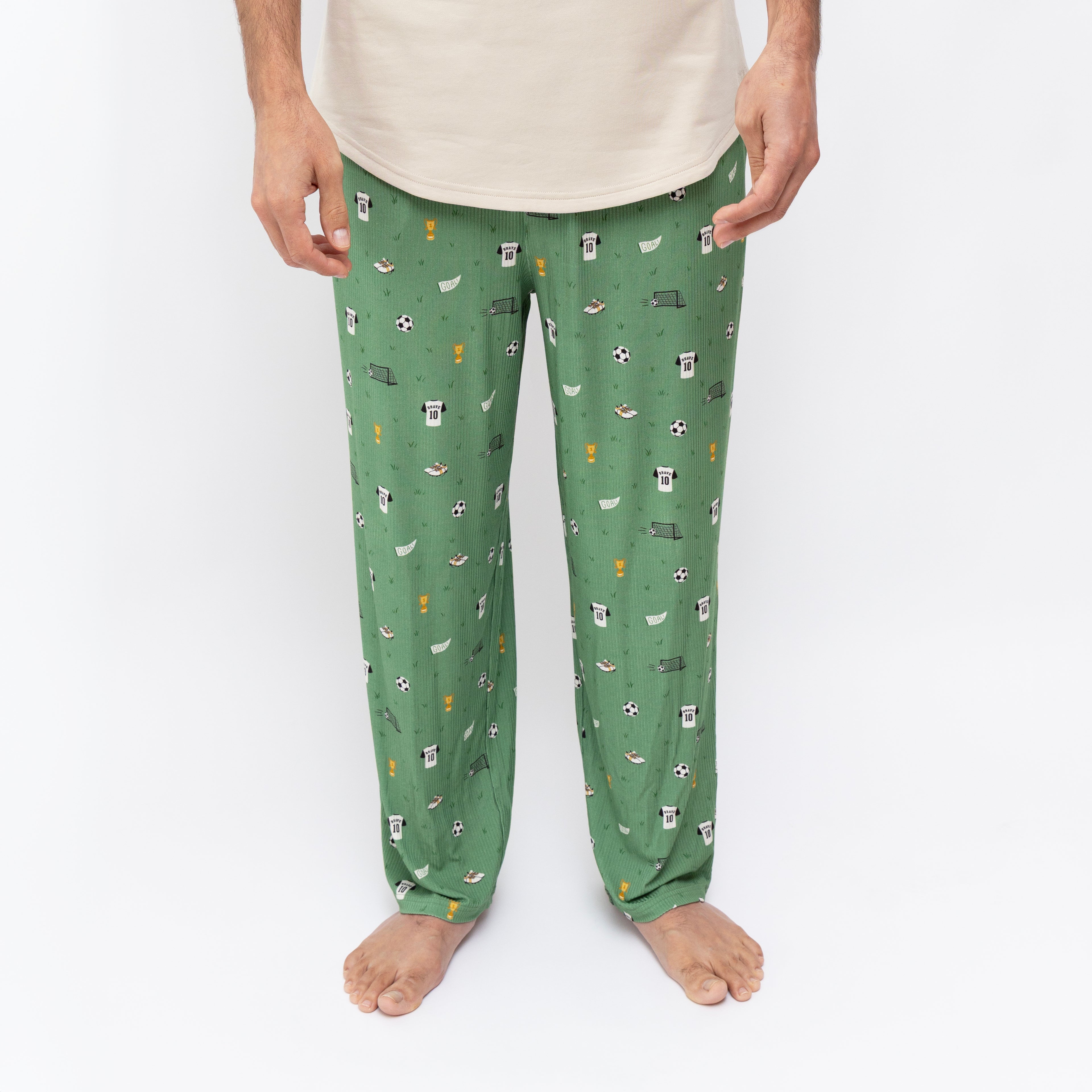 Soccer Small Ribbed Men's Pants