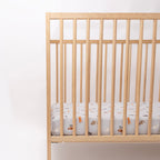 Cats Gray Crib Sheet
