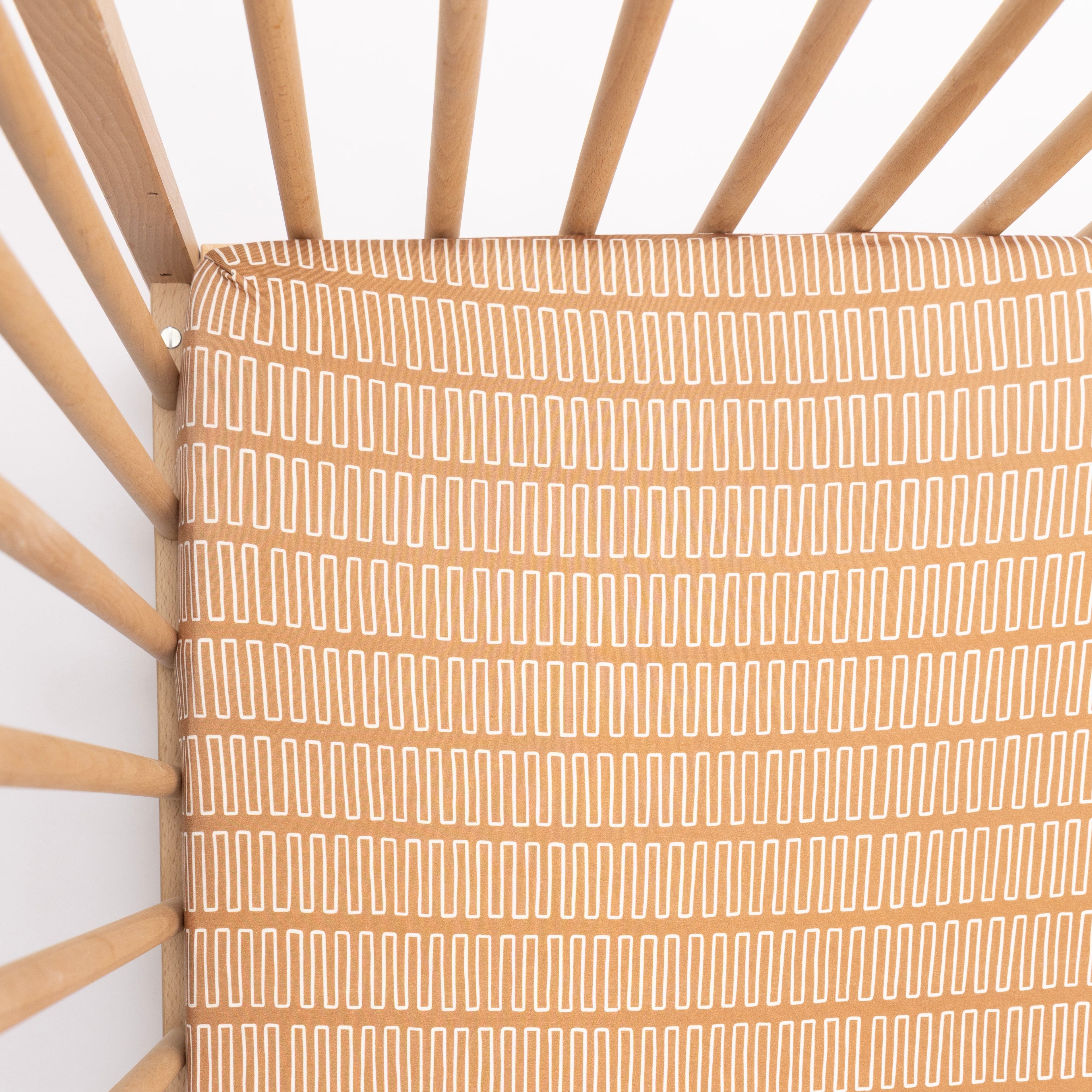 Neutral Lines Crib Sheet