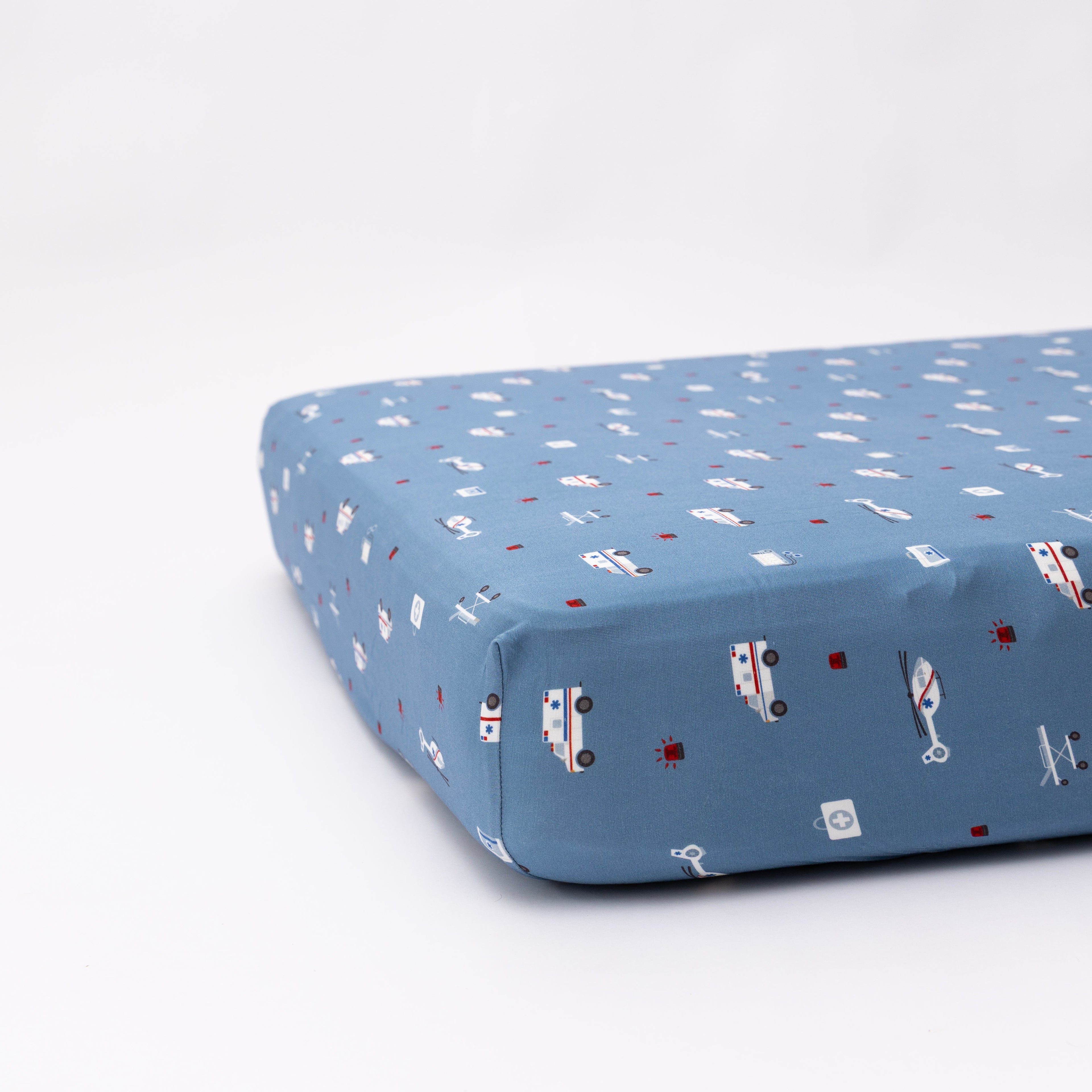 Ambulances Crib Sheet