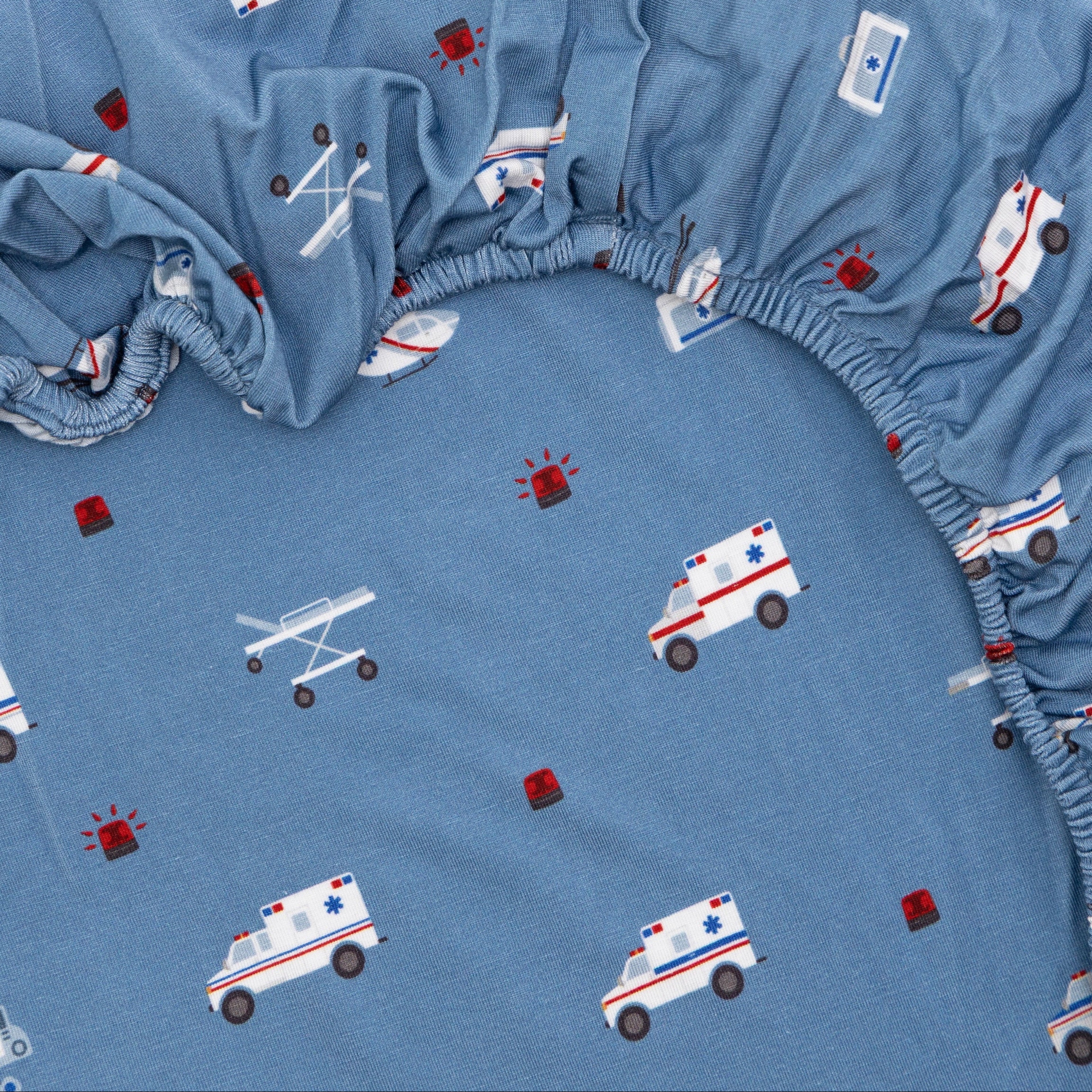 Ambulances Crib Sheet