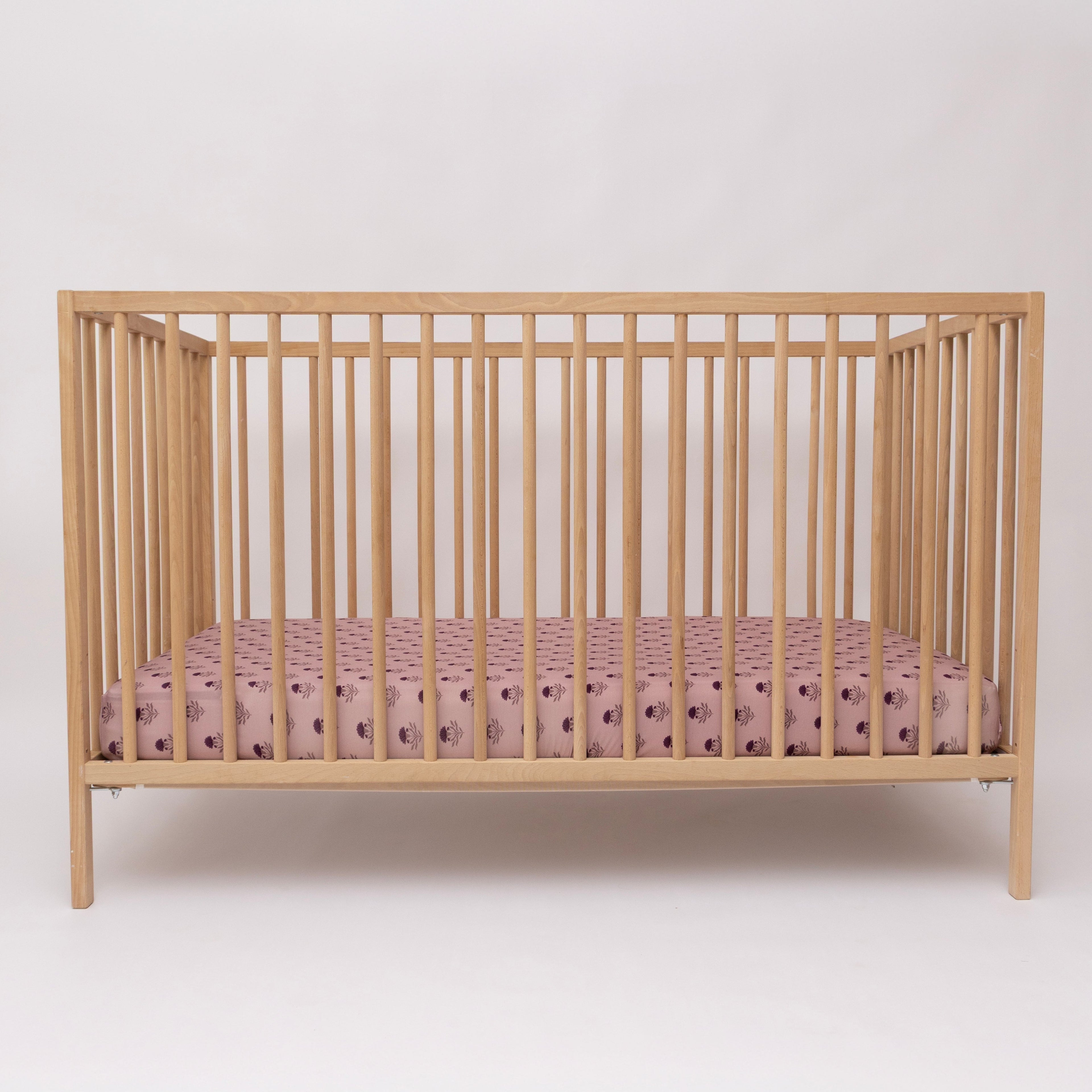 Folk Meadow Crib Sheet