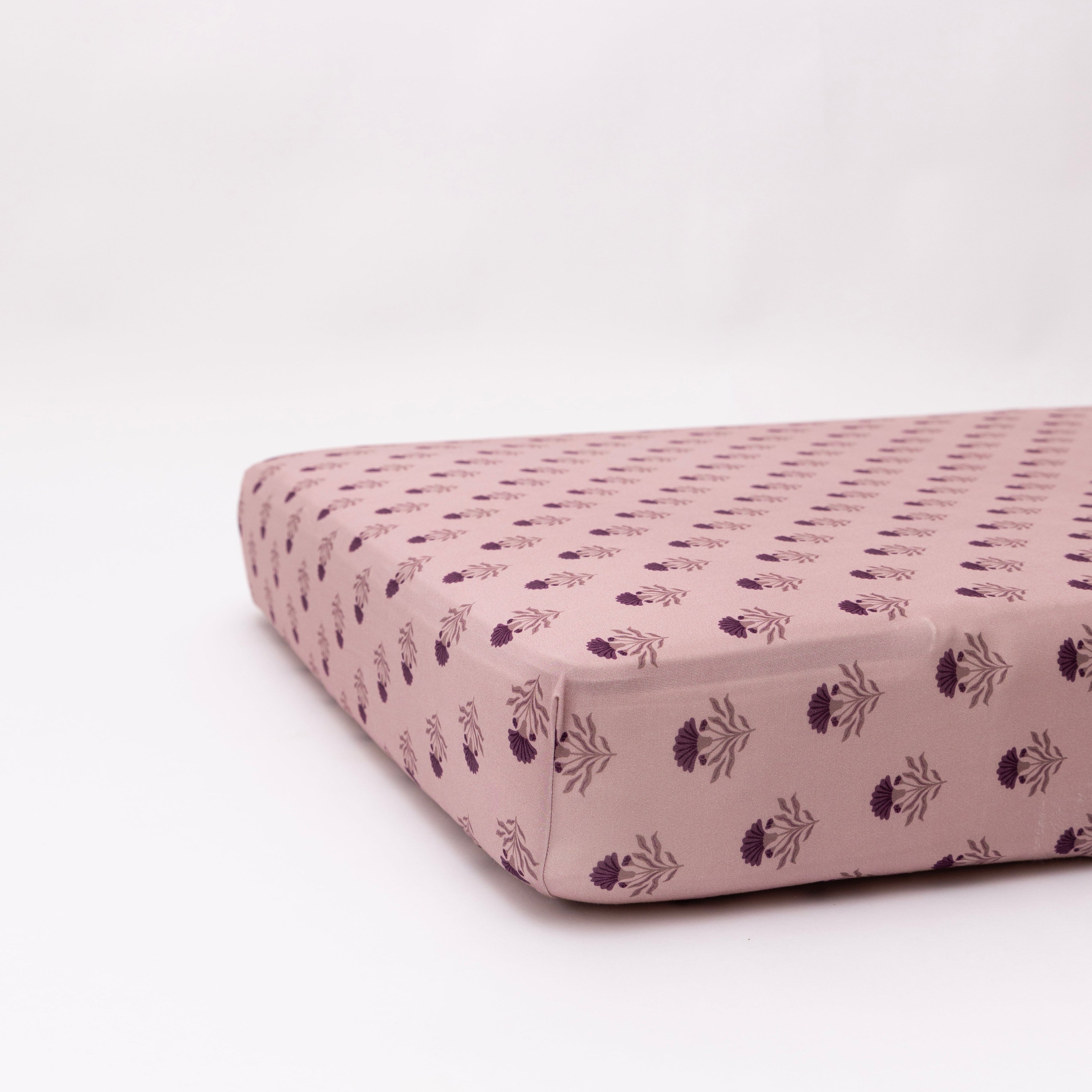 Folk Meadow Crib Sheet