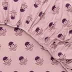Folk Meadow Twin Sheet With Pillow Case