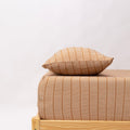 Neutral Lines Twin Sheet With Pillow Case