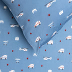 Ambulances Twin Sheet With Pillow Case