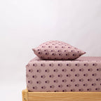 Folk Meadow Twin Sheet With Pillow Case