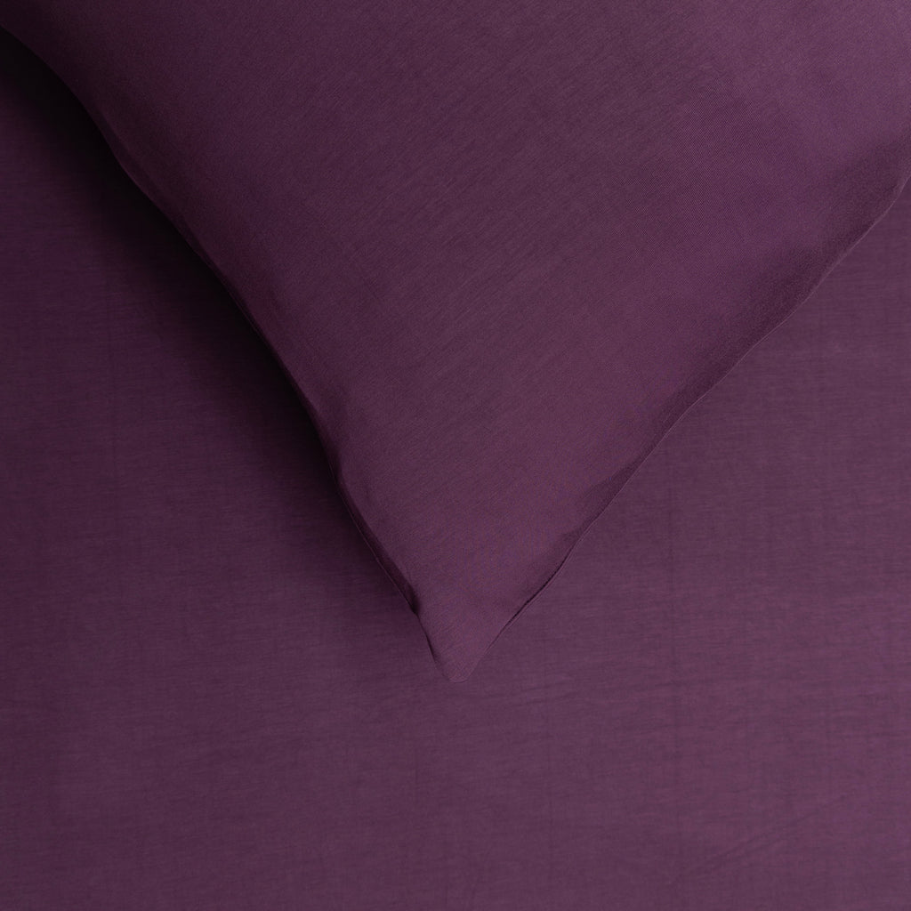 Mulberry Twin Sheet With Pillow Case