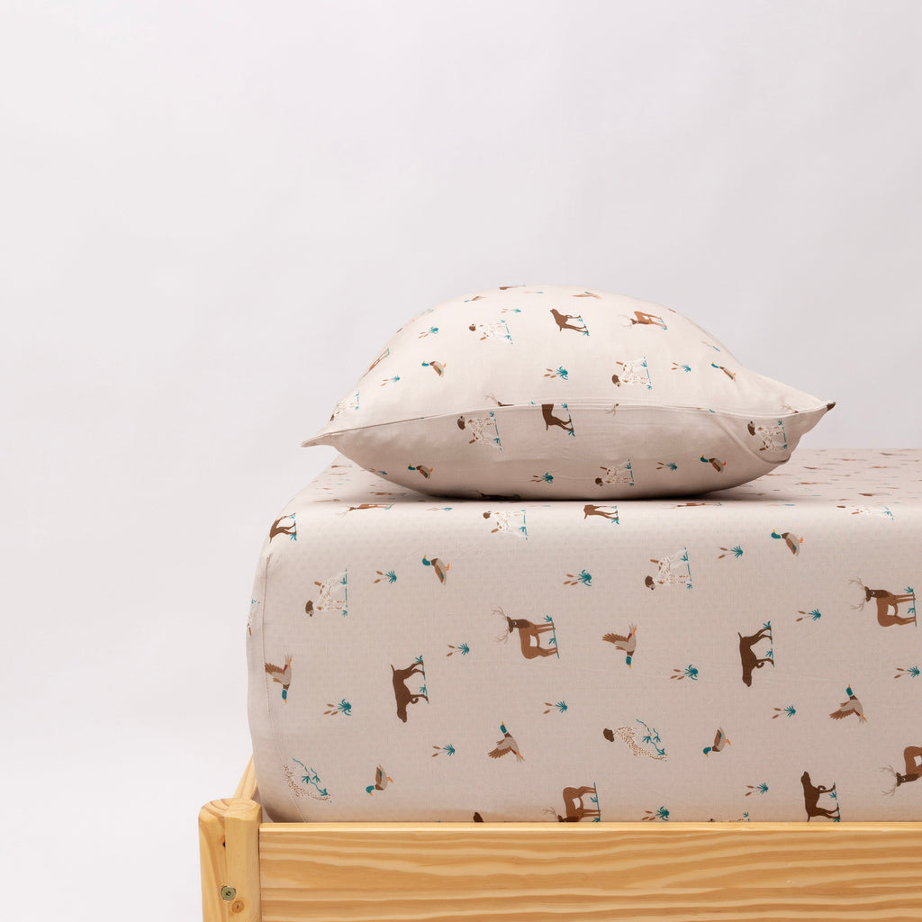 Backcountry Twin Sheet With Pillow Case
