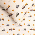 Tractors Twin Sheet With Pillow Case