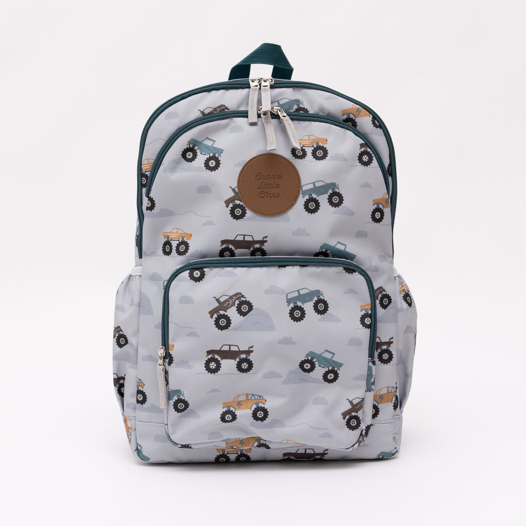 Monster Trucks Large Backpack