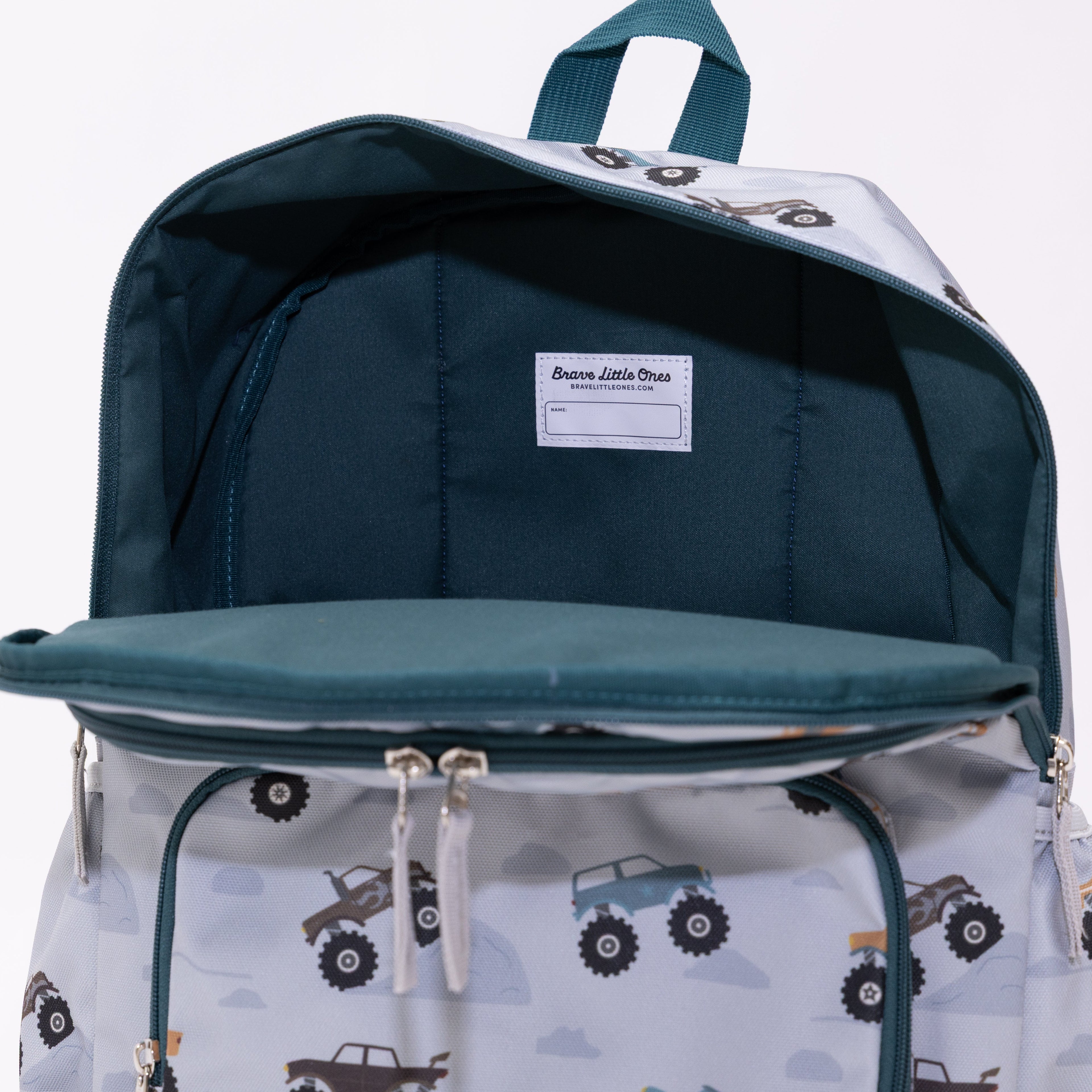 Monster Trucks Large Backpack