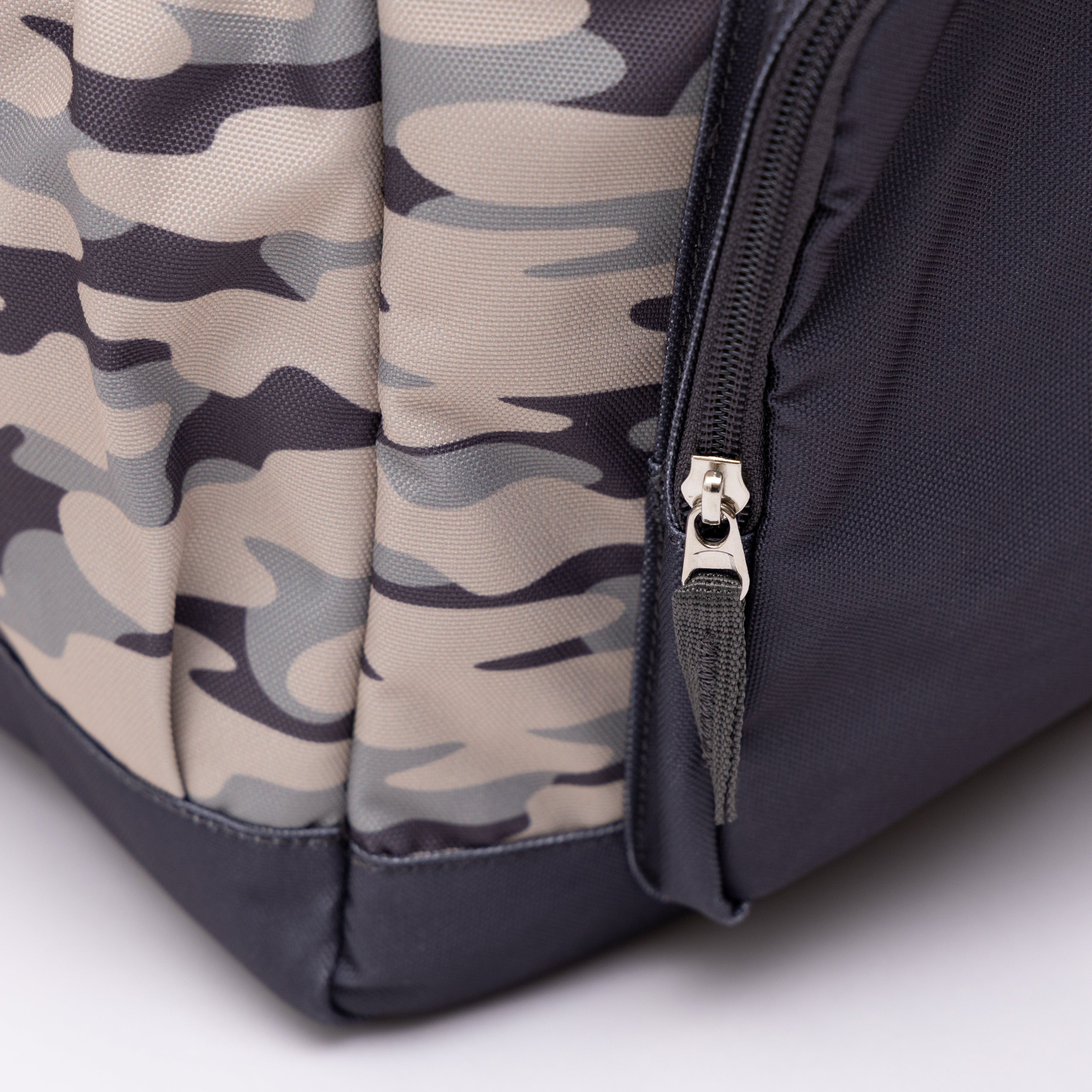 Camo Color Block Large Backpack