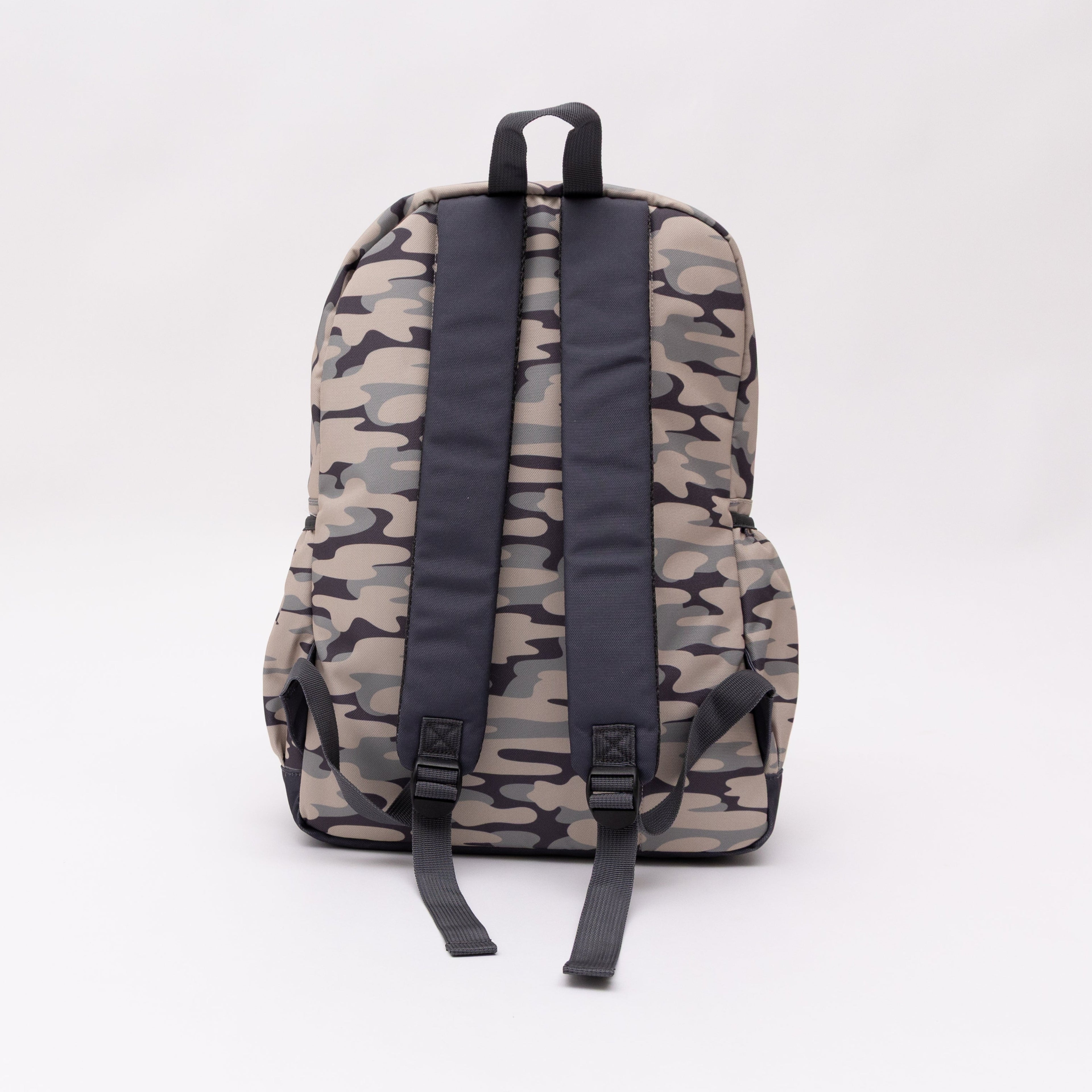 Camo Color Block Large Backpack