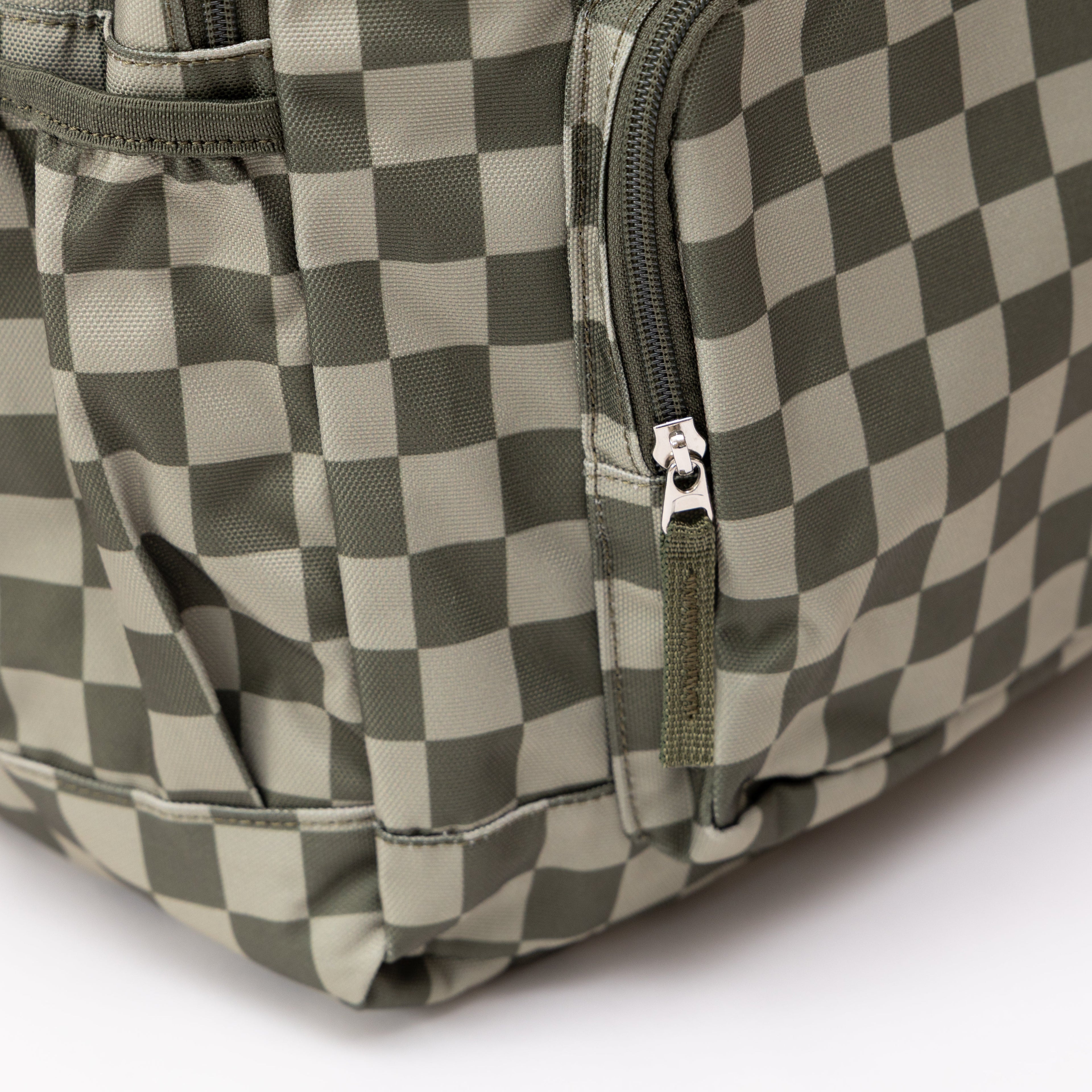 Dark Checkered Standard Backpack