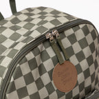 Dark Checkered Standard Backpack