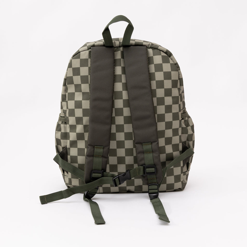 Dark Checkered Standard Backpack