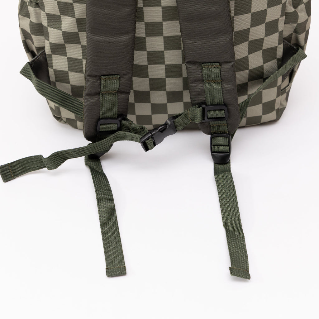 Dark Checkered Standard Backpack