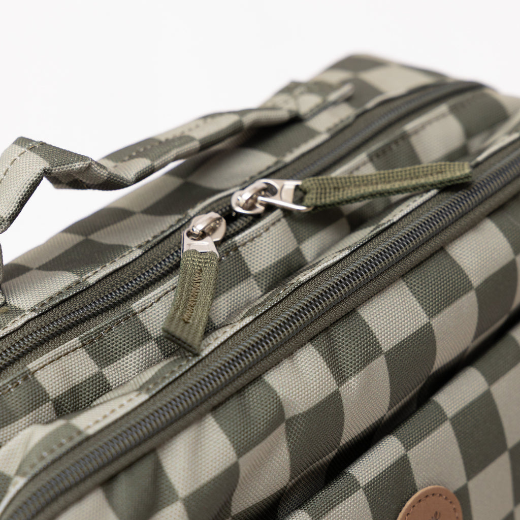 Dark Checkered Lunchbox