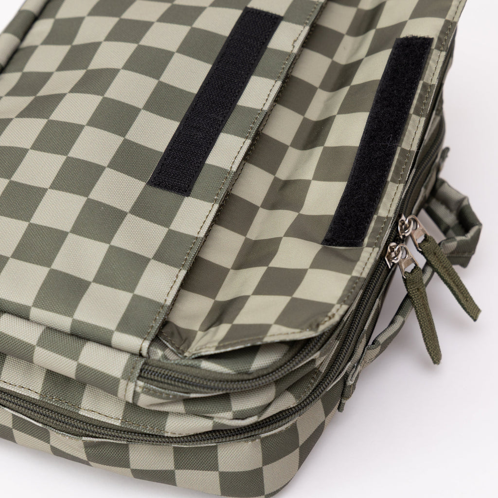 Dark Checkered Lunchbox