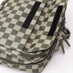 Dark Checkered Lunchbox