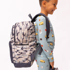 Camo Color Block Large Backpack